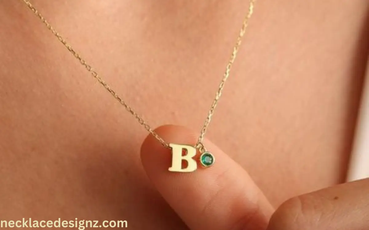 Birthstone pearl necklace designs