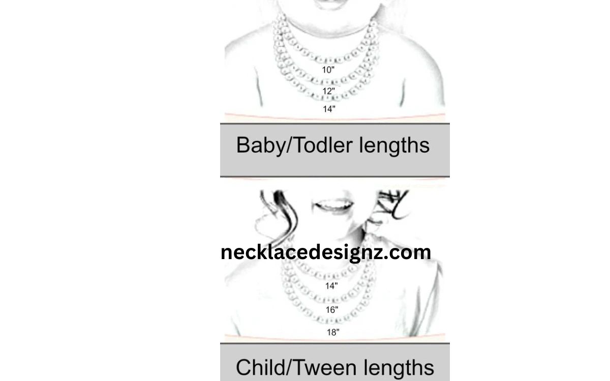 Necklace Size Chart for children