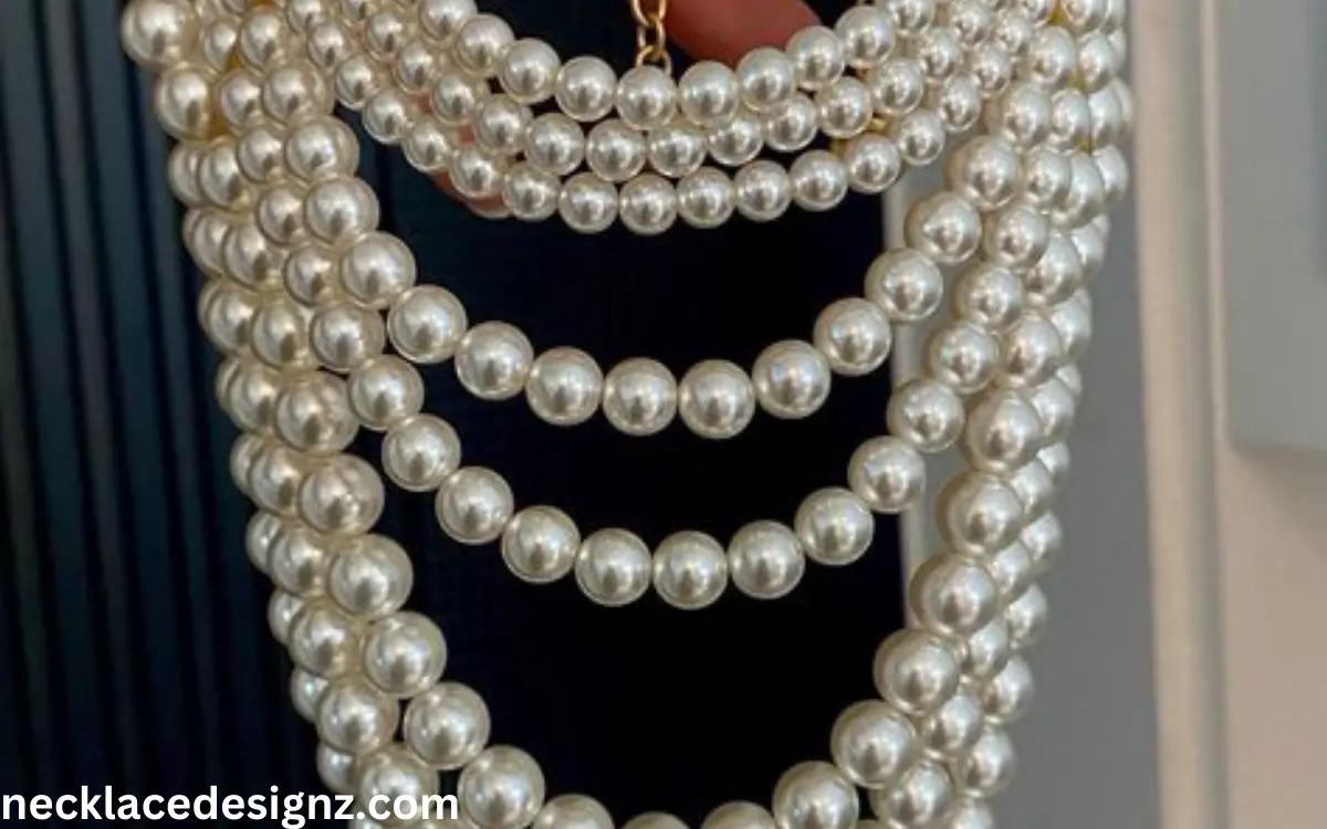 Contemporary pearl necklace designs