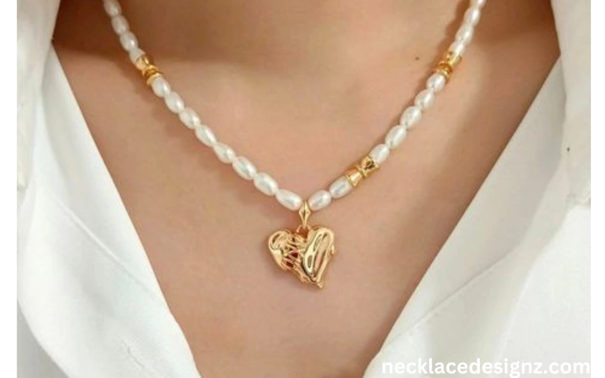 Pendant pearl necklace designs