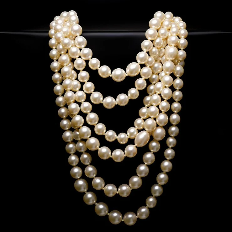 Pearl necklaces